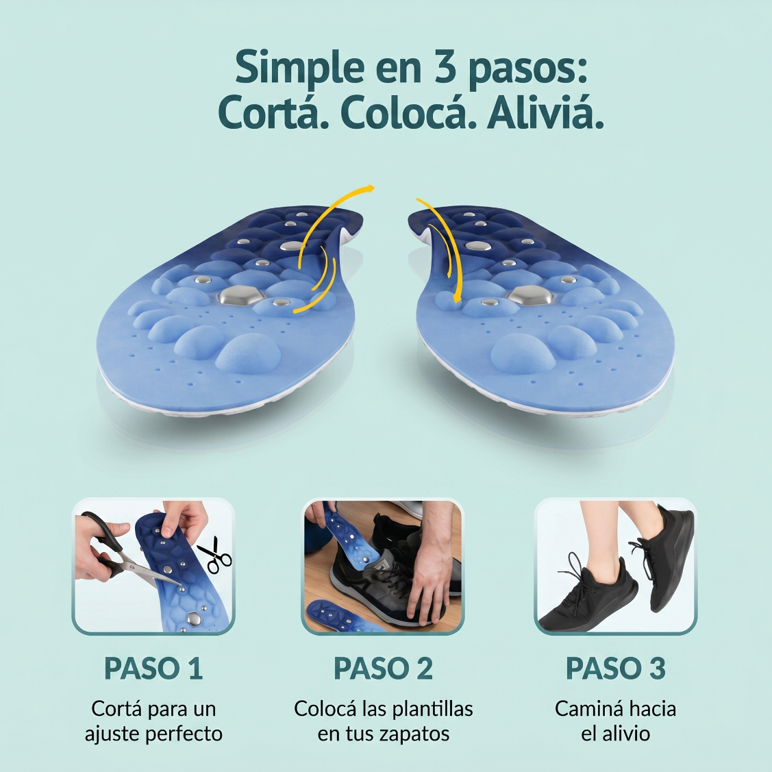 MagneStep • Sistema de Magnetoterapia y Alivio Podal